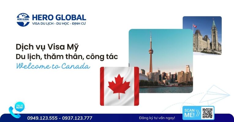 Dịch vụ visa du lịch Canada nhanh chóng, chi phí tốt