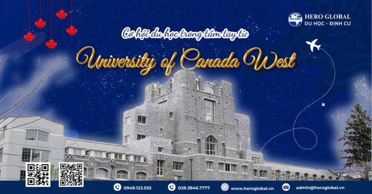 Cơ hội du học trong tầm tay từ University of Canada West (UCW)
