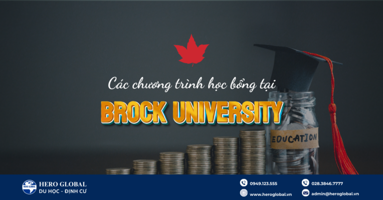 Các chương trình học bổng tại Brock University