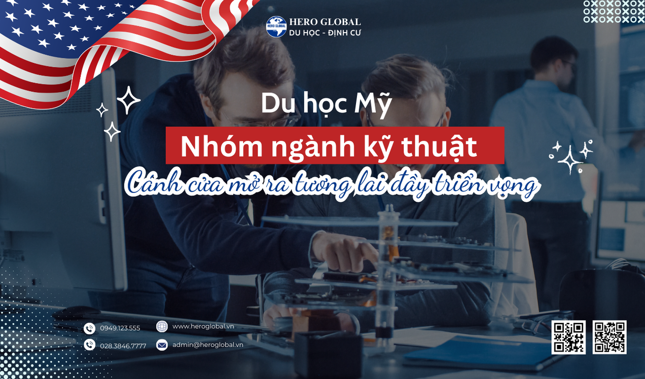 Du học Mỹ nhóm ngành kỹ thuật: Cánh cửa mở ra tương lai đầy triển vọng
