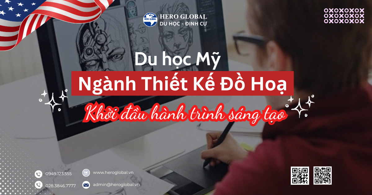 Du học Mỹ ngành thiết kế đồ hoạ