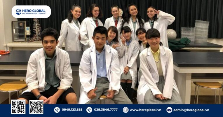 Cơ sở vật chất tại Aorere College - Phòng thí nghiệm khoa học 