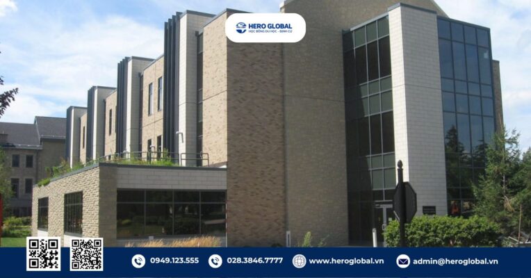 Cơ sở vật chất tại Niagara University - Bisgrove Hall – Tòa nhà học thuật chính, nơi diễn ra nhiều lớp học chuyên ngành