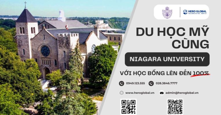Du học Mỹ cùng Niagara University với học bổng lên đến 100%
