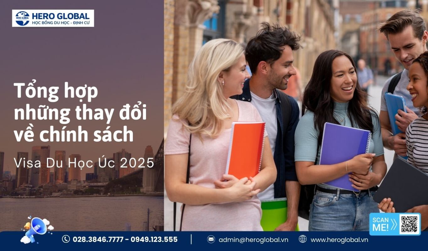 Tổng hợp những thay đổi về chính sách visa du học Úc