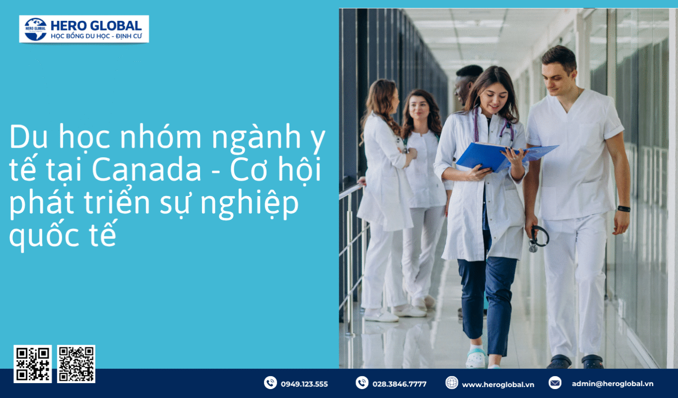 Du học nhóm ngành y tế tại Canada - Cơ hội phát triển sự nghiệp quốc tế