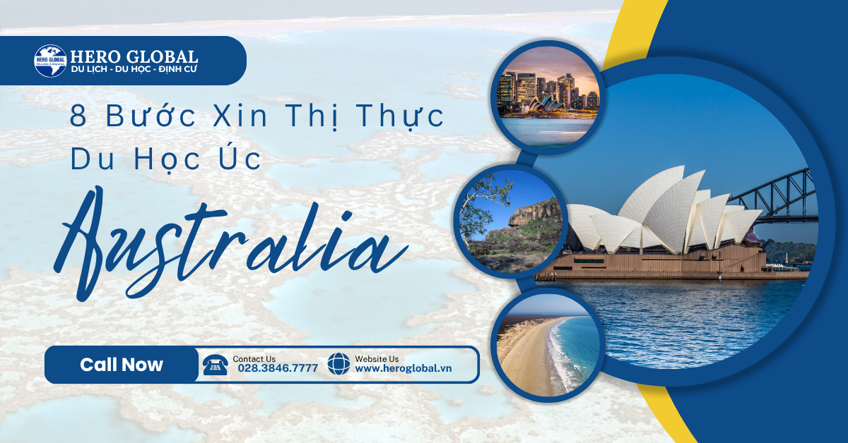 8 Bước Xin Thị Thực Du Học Úc 2025